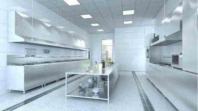 厨房工程整体设计不锈钢表面处理方法一